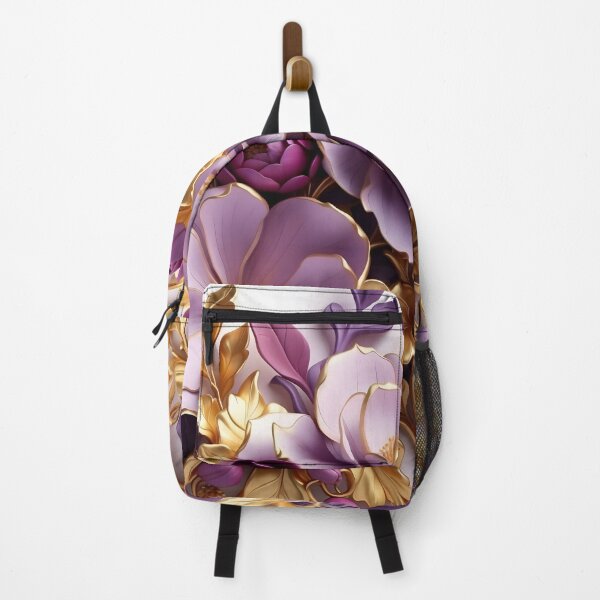 Item preview, Purple and Gold Floral designed and sold by Neranchara.