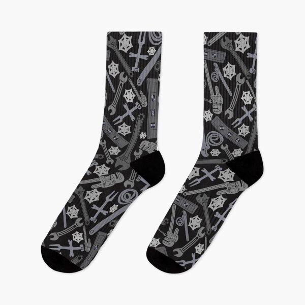 Item preview, Plumbing Tools Exclusive Pattern Gray and Black designed and sold by TheTradesStore.