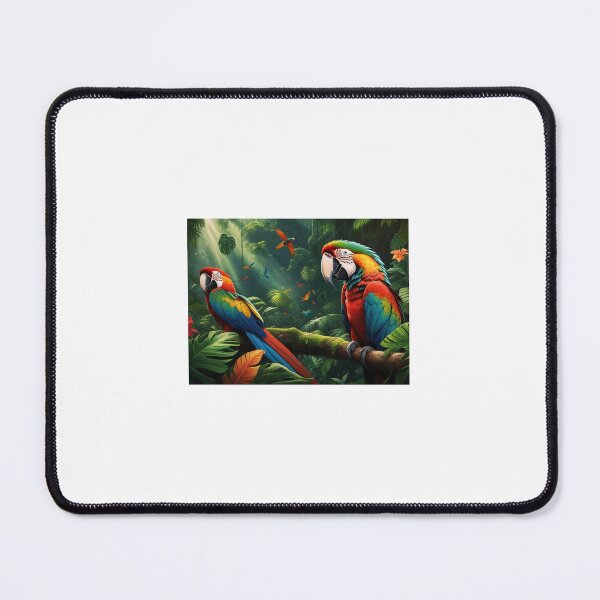 Item preview, Parrots in tropical forest designed and sold by KilianSzmid.