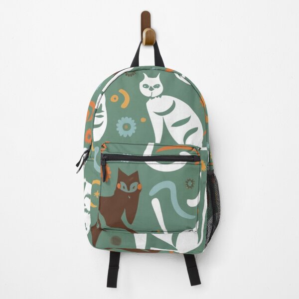 Item preview, Cat Pattern Backpack designed and sold by SUKREEP.