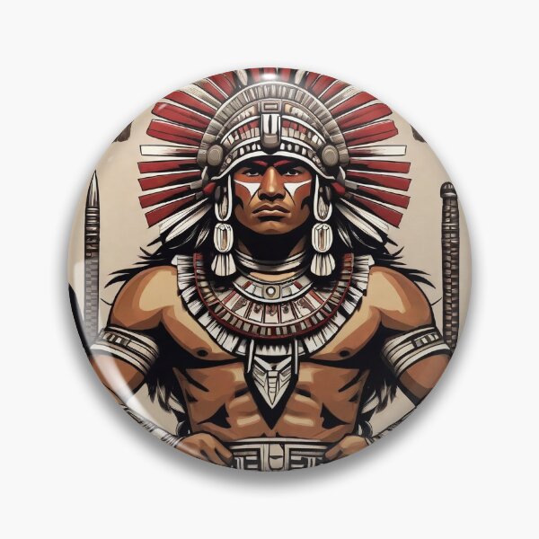 Item preview, Aztec warrior designed and sold by KilianSzmid.