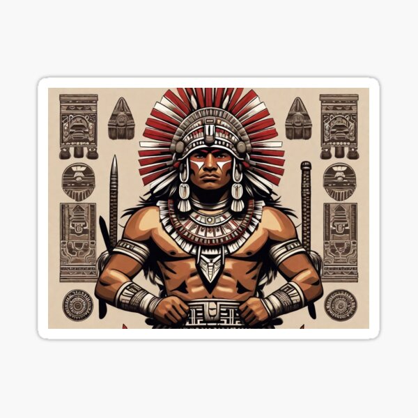 Item preview, Aztec warrior designed and sold by KilianSzmid.
