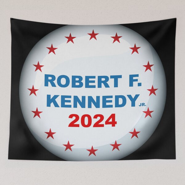 Artikelvorschau, RFK jr. Robert F. Kennedy Jr. Für den Präsidenten 2024 Button entworfen und verkauft von johnta17.