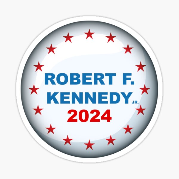 Item preview, RFK jr. Robert F. Kennedy Jr. For President 2024 Button designed and sold by johnta17.