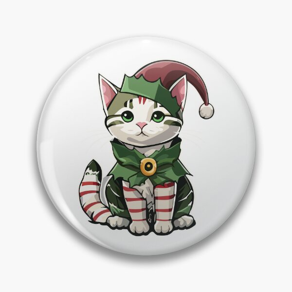 Item preview, Christmas Candy Cane Cat designed and sold by AJ’s Shop.