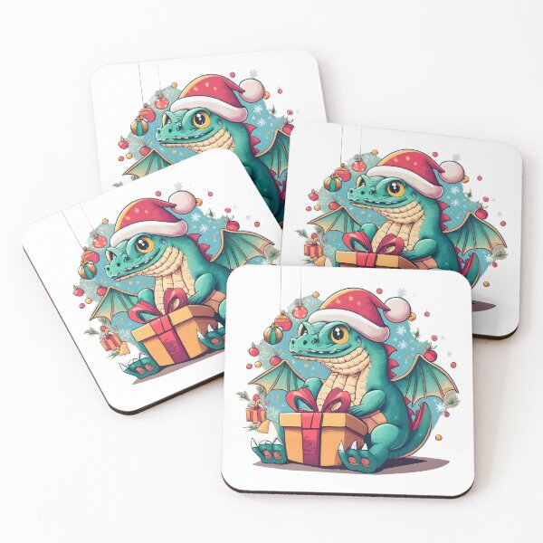 Item preview, Dragon and Christmas designed and sold by SabyDigitalArt.