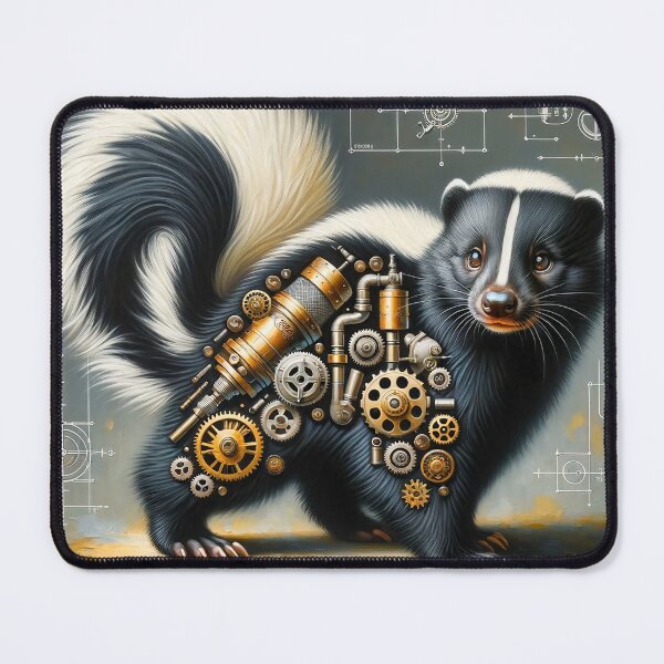 Item preview, Steampunk Skunk designed and sold by NovosArt.