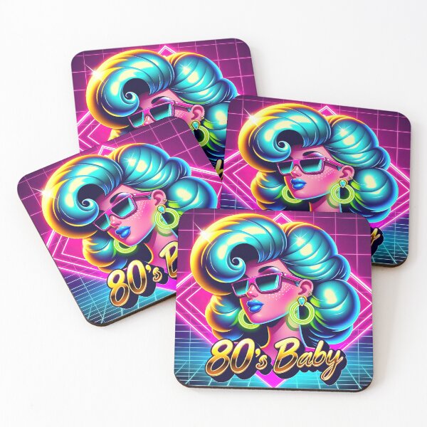 Item preview, Neon Nurturer: 80s Baby designed and sold by 80s teeshirts.