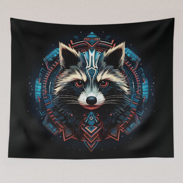 Item preview, Spirit Raccoon designed and sold by DreamCanvasDes.