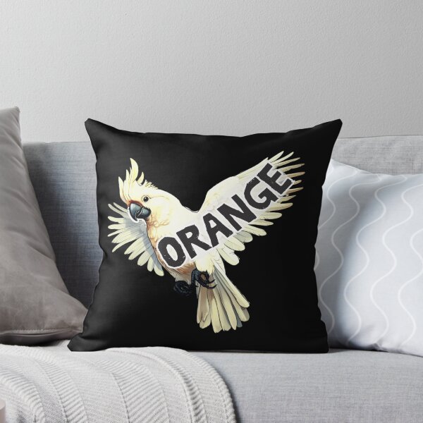 Item preview, ORANGE Sulpher Crested Cockatoo designed and sold by Fallowfields.