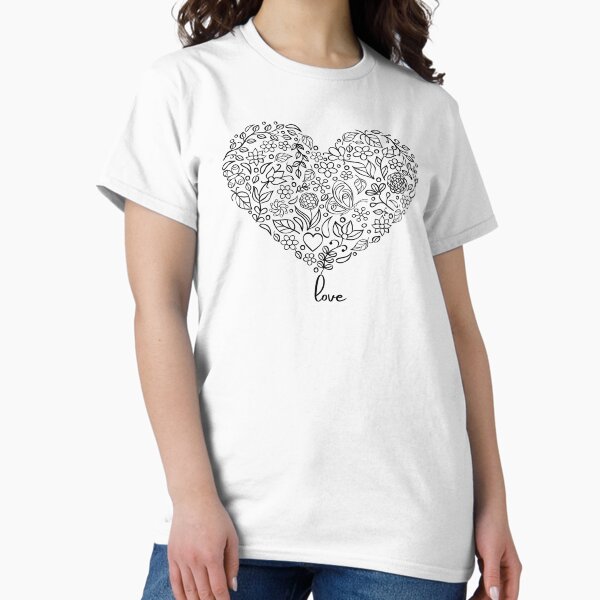 Item preview, Heart Flower designed and sold by Beauty  Art Printable.