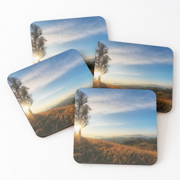 Item preview, Sunrise With Grass Field Landscape designed and sold by JTS STORE.