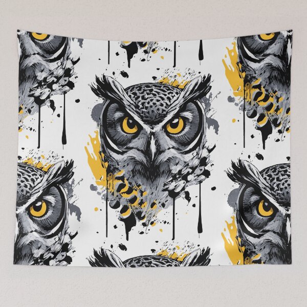 Item preview, Owl Colorful - Owl Head Illustration designed and sold by BabyYodaSticker.