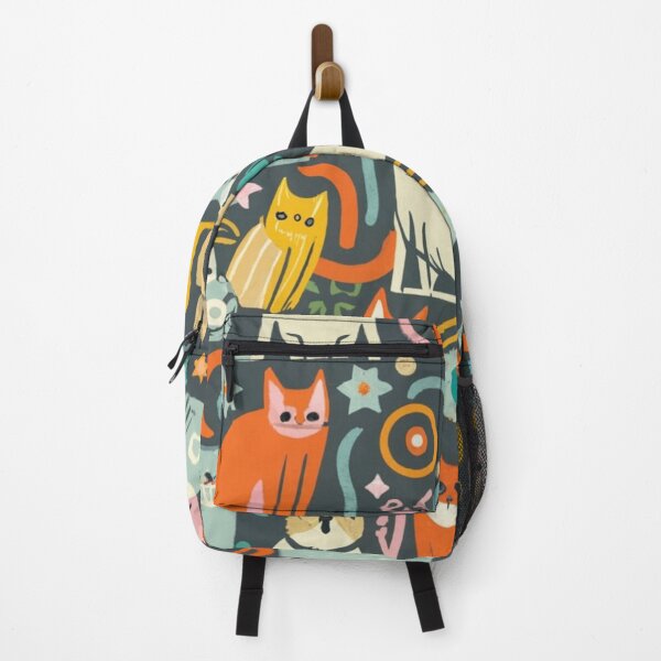 Item preview, Cat Pattern Backpack designed and sold by SUKREEP.