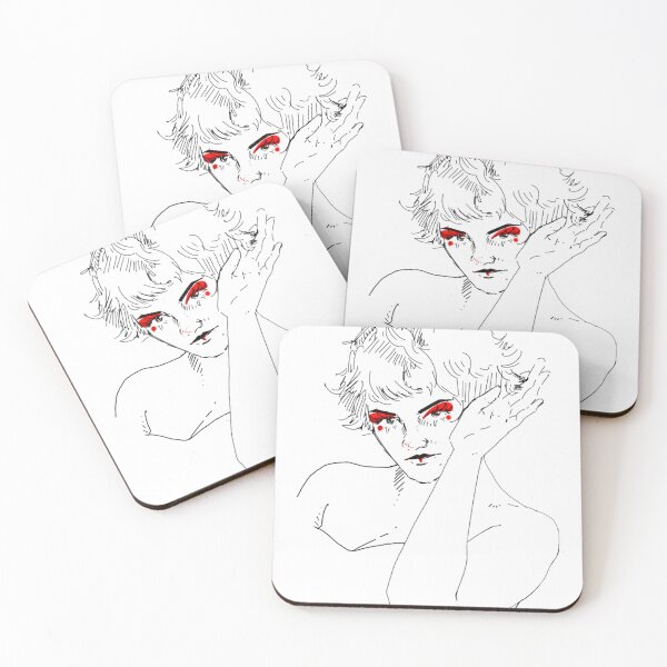 Item preview, Portrait with Red designed and sold by Red Saunders.