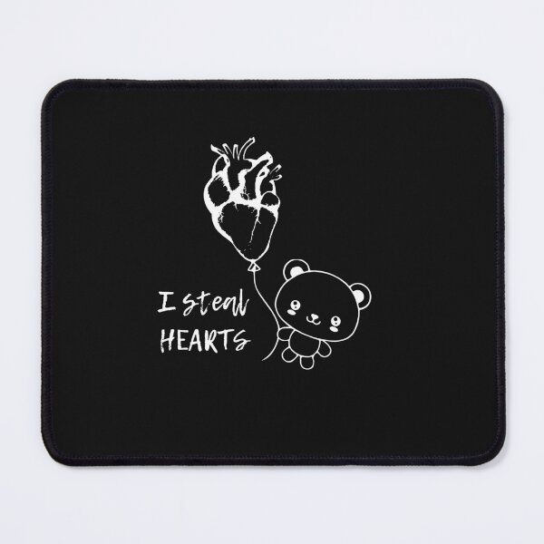 Item preview, I steal hearts - creepy teddy bear toy -  for dark designed and sold by zanifun.