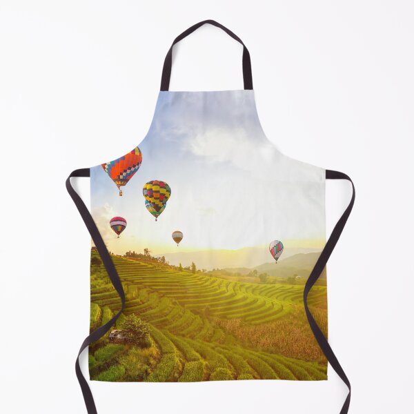 Item preview, Hot Air Balloon Sunset Landscape designed and sold by JTS STORE.