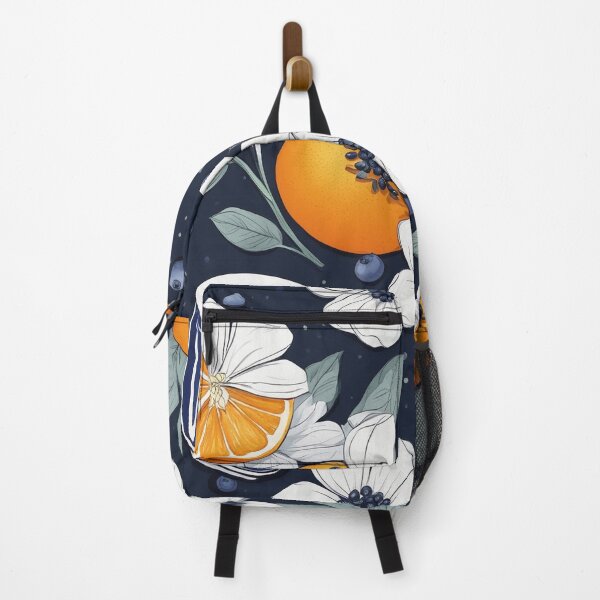 Item preview, a cup of coffee surrounded by oranges and blueberries designed and sold by Enga6.