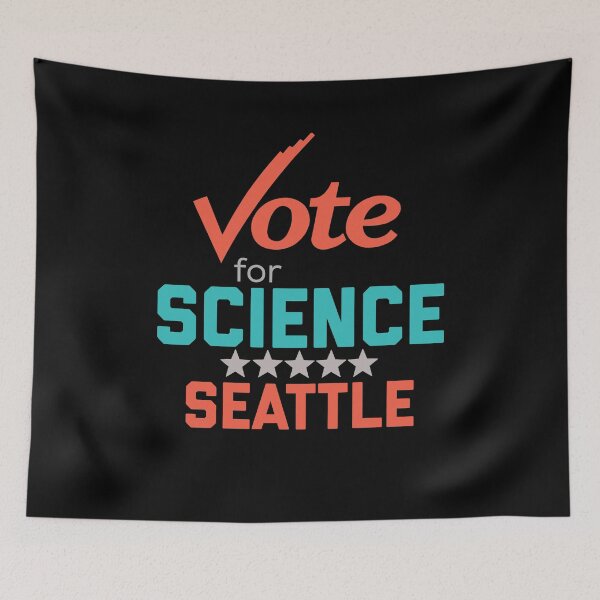 Item preview, SEATTLE March for Science & Vote for Science  designed and sold by brizodesign.