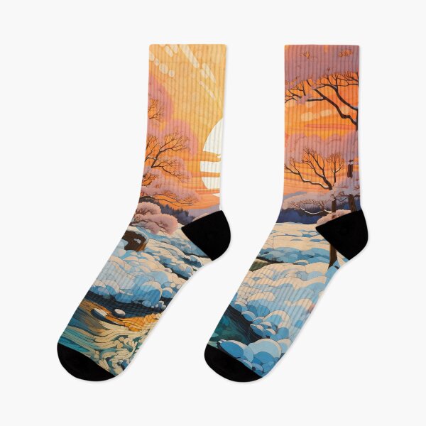 Item preview, First snow landscape 2 designed and sold by Art by Lilia.