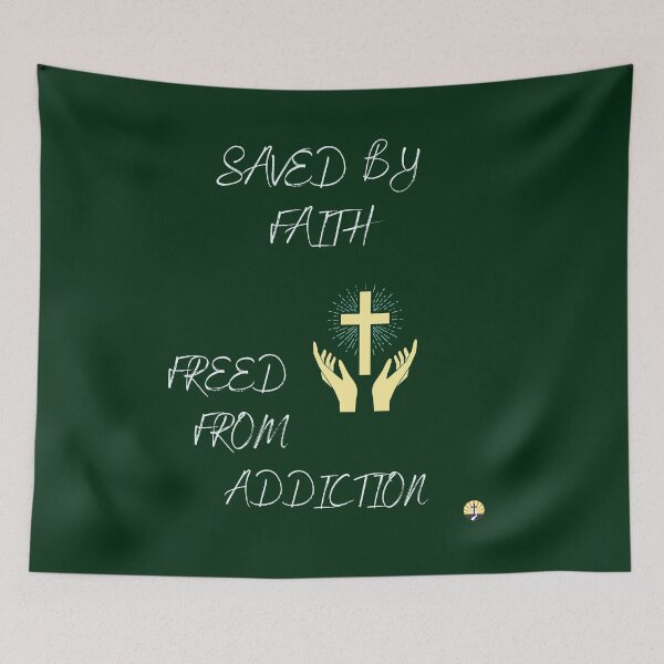 Item preview, Saved by faith,freed from addiction designed and sold by rbcc.