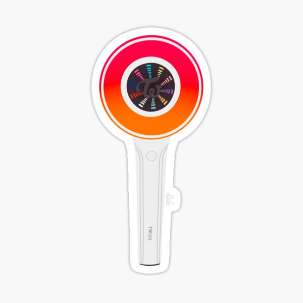 Twice Lightstick Sticker for Sale by Movie House