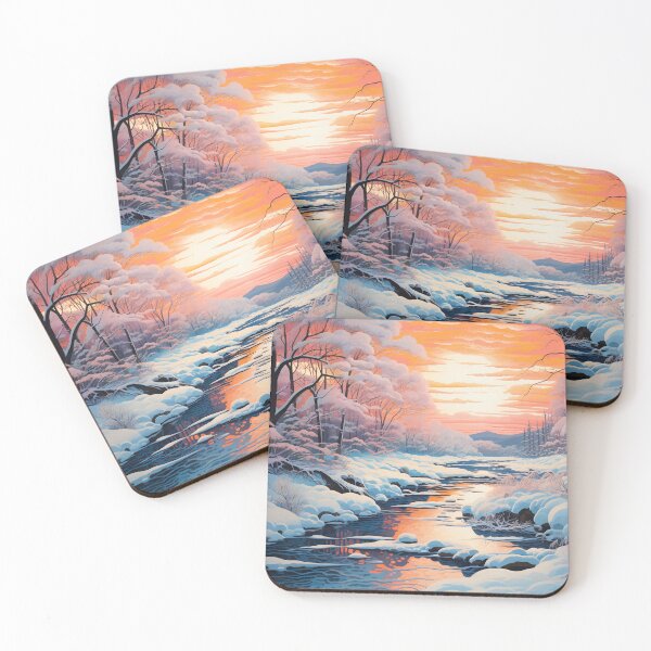 Item preview, First snow landscape 4 designed and sold by Art by Lilia.