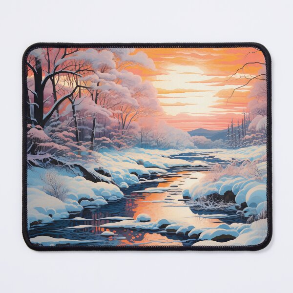 Item preview, First snow landscape 4 designed and sold by Art by Lilia.