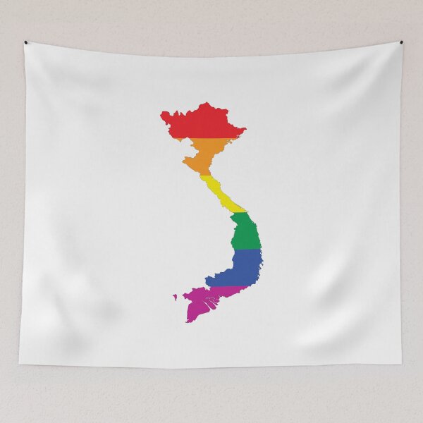 Item preview, vietnam gay map designed and sold by tony4urban.