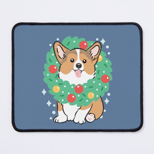 Item preview, Merry Christmas! Red Sable Corgi designed and sold by Lulupainting.