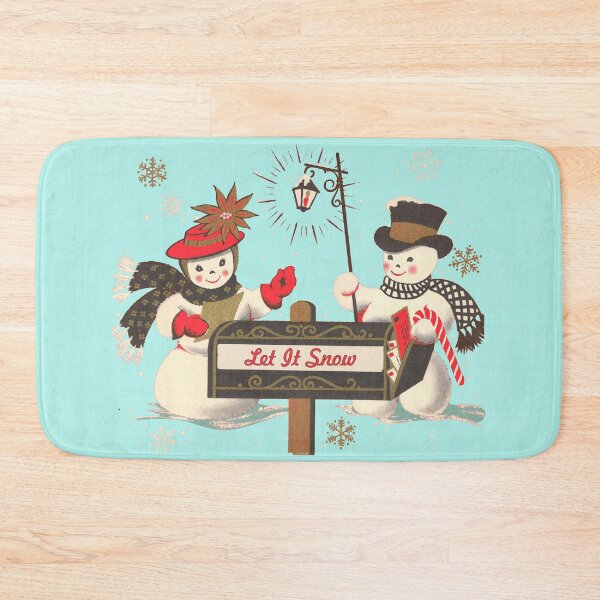 Item preview, ugliest Old fashion Christmas Winter Wonderland cute Snowman  designed and sold by LEILA ART SPACE.