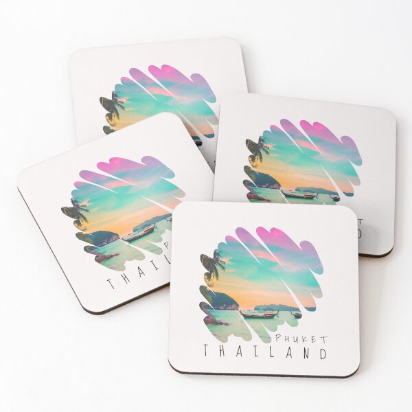 Item preview,   World travel fly to Thailand, phuket island  colorful sky brafdesign  designed and sold by Brafdesign.