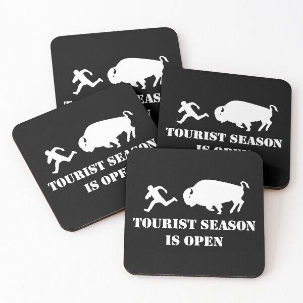 Item preview, Tourist Season is Open designed and sold by LucentJourneys.