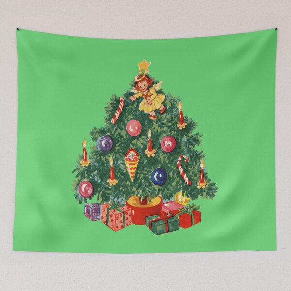 Item preview, ugliest Ugly Christmas Sweater Retro Christmas Tree designed and sold by LEILA ART SPACE.