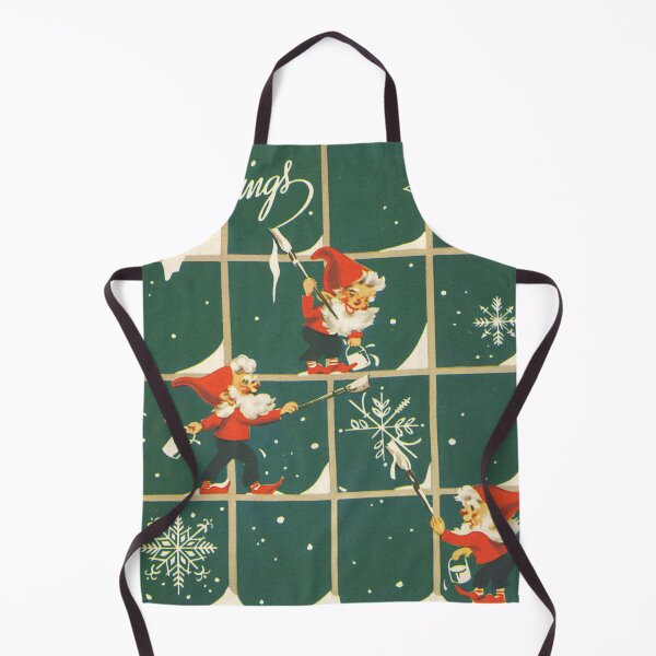Item preview, Retro ugliest Christmas Window Snowflakes Painting Elves designed and sold by LEILA ART SPACE.