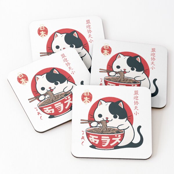 Item preview, cat ramen japan designed and sold by IAPICTURE.