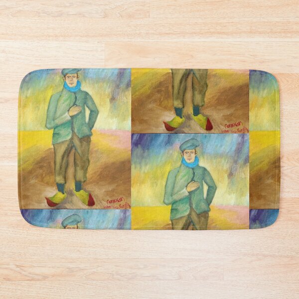 Item preview, "Dude with Cap and Red Bottoms" (After Van Gogh) designed and sold by HuzzaCreative.