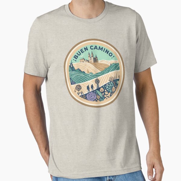 Artikel-Vorschau von Buen Camino – Camino de Santiago – Hemd, Aufkleber, Tasse, Mütze, Hoodie, Pin usw, designt und verkauft von cloudhiker.