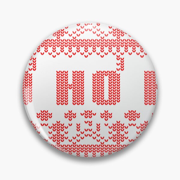 Item preview, ugliest Ugly Christmas Sweater Nordic Ho Ho Ho  designed and sold by LEILA ART SPACE.