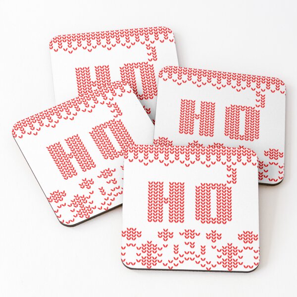 Item preview, ugliest Ugly Christmas Sweater Nordic Ho Ho Ho  designed and sold by LEILA ART SPACE.