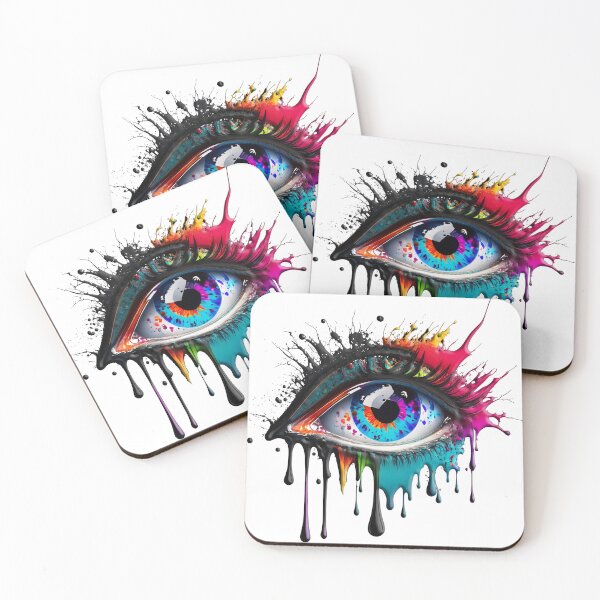 Item preview, Painted Eye, Vibrant Look designed and sold by VirtusMachina.