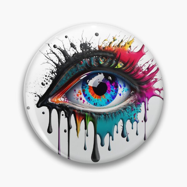 Item preview, Painted Eye, Vibrant Look designed and sold by VirtusMachina.