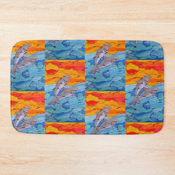 Item preview, Dolphins twinning under the sun  designed and sold by Kiruthikaarts.