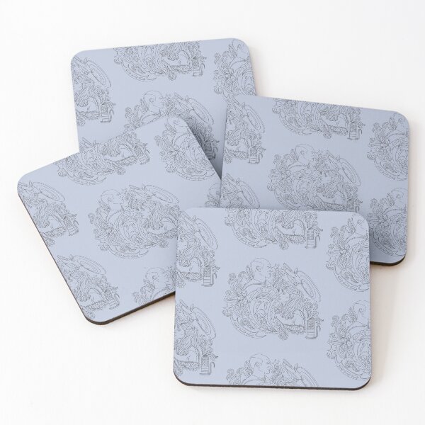 Item preview, Beverly and Jean-Luc Star Paisley Pattern | outline designed and sold by alrightabigail.