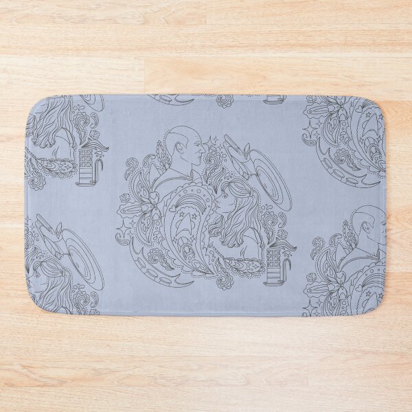 Item preview, Beverly and Jean-Luc Star Paisley Pattern | outline designed and sold by alrightabigail.