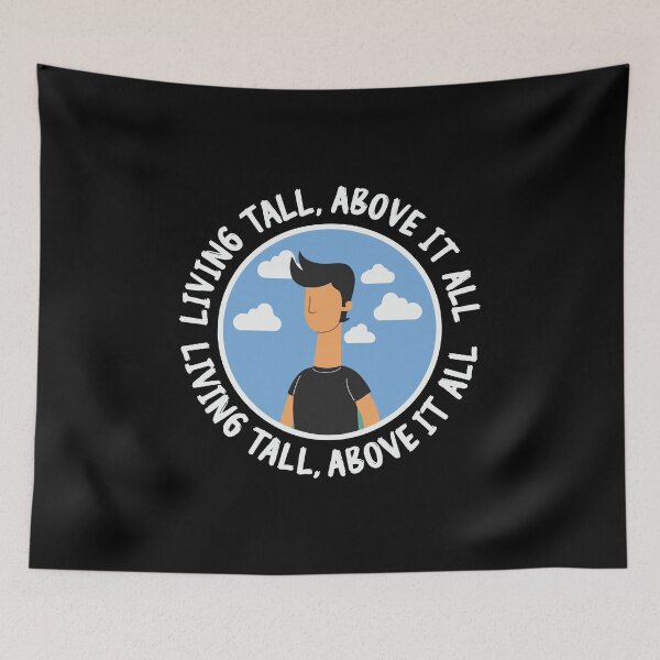 Item preview, Tall men's humor: Funny tall men quotes designed and sold by The  Knick Knack Nook.
