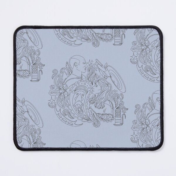 Item preview, Beverly and Jean-Luc Star Paisley Pattern | outline designed and sold by alrightabigail.