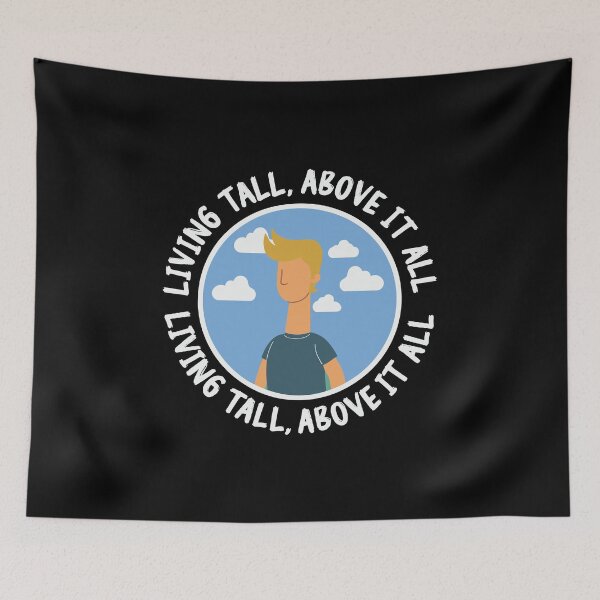 Item preview, Tall men's humor: Funny tall men quotes designed and sold by The  Knick Knack Nook.