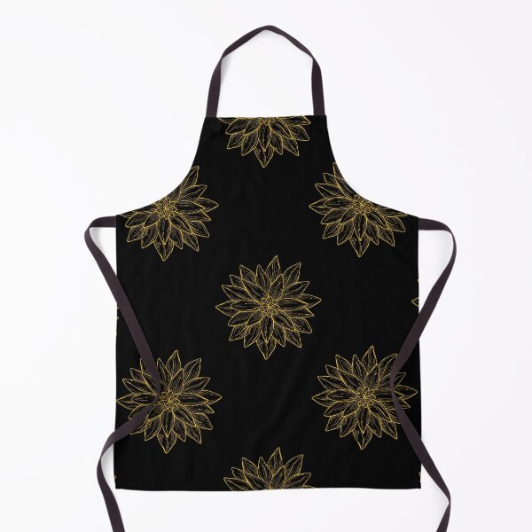 Item preview, Peaceful lotus flower pattern Yellow designed and sold by tharaka-merch.