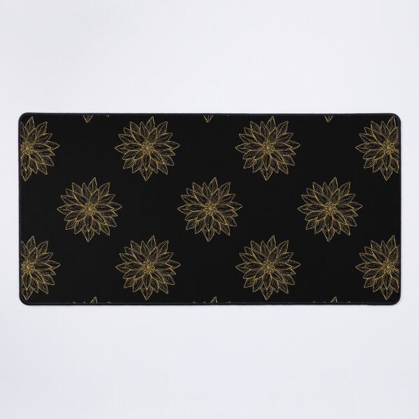 Item preview, Peaceful lotus flower pattern Yellow designed and sold by tharaka-merch.